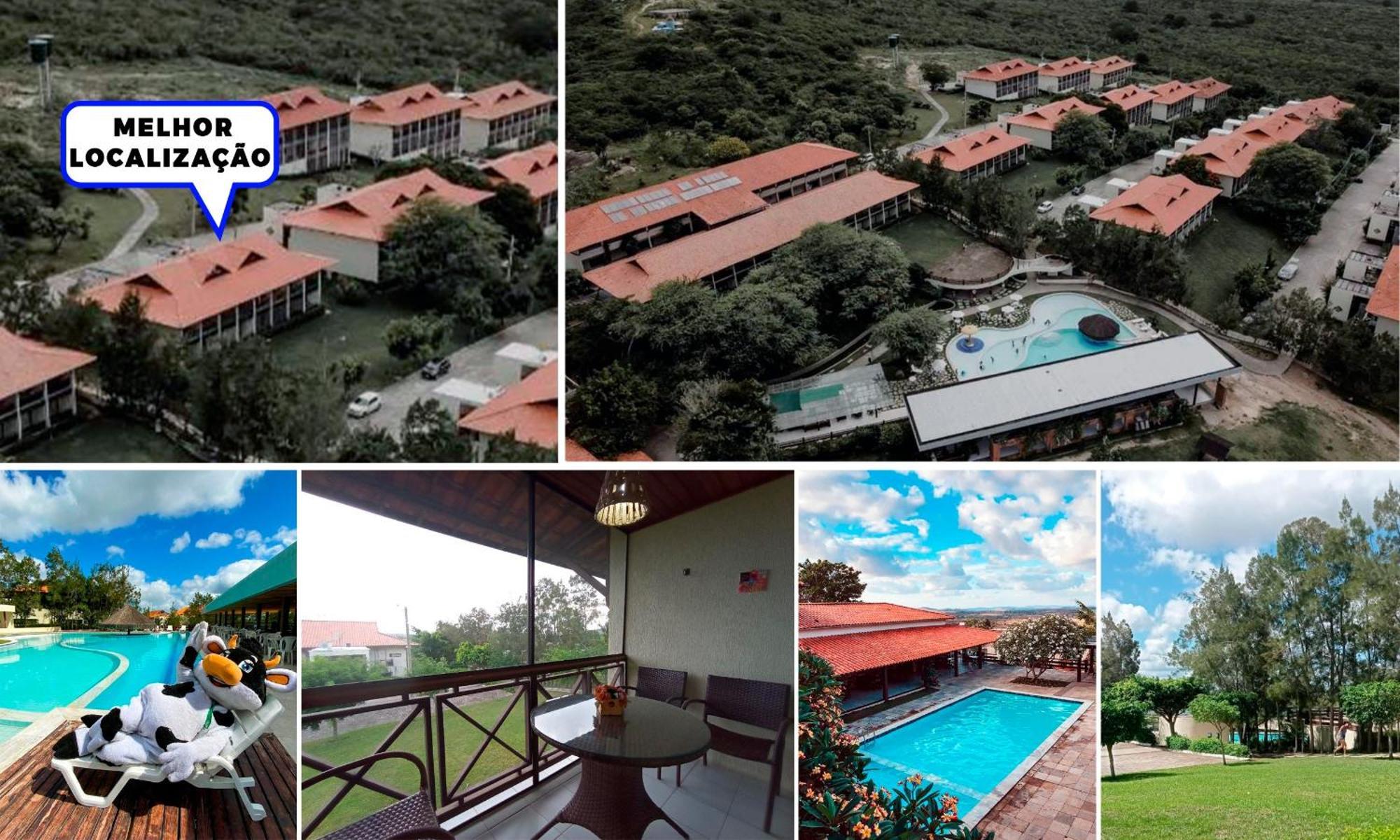 Flat No Hotel Fazenda Monte Castelo Gravata Condominio Buitenkant foto